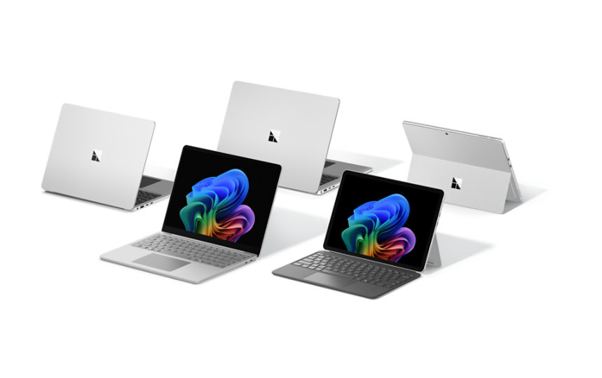 Immagine della famiglia di dispositivi Surface Commercial